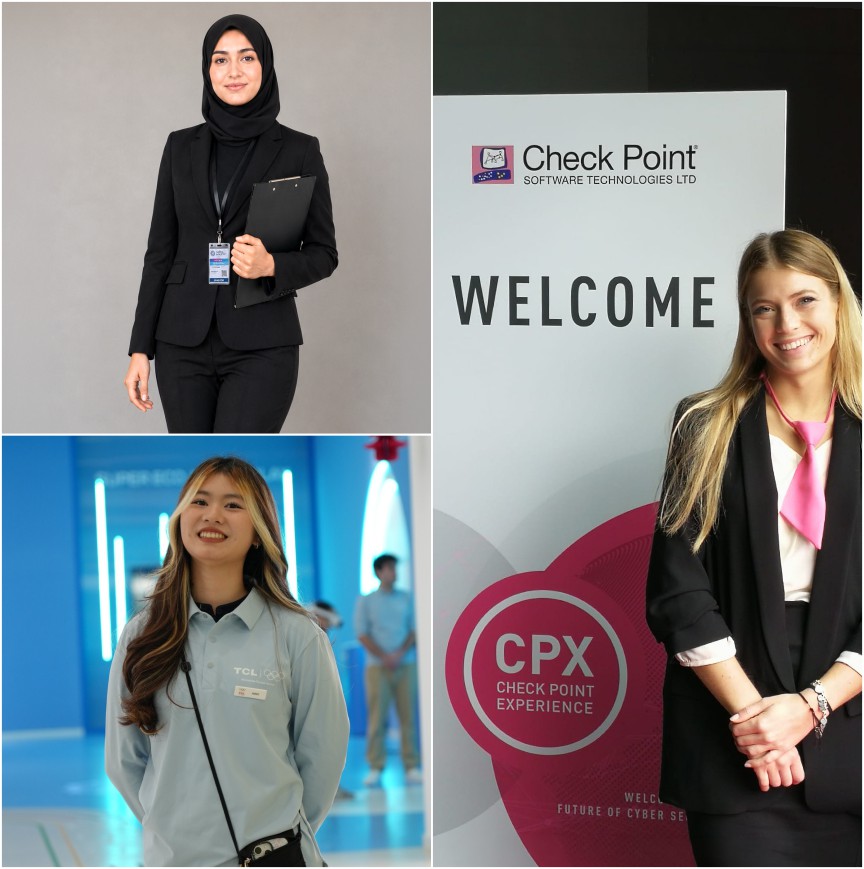 Event hosts and stewards managing guest reception at a New York venue